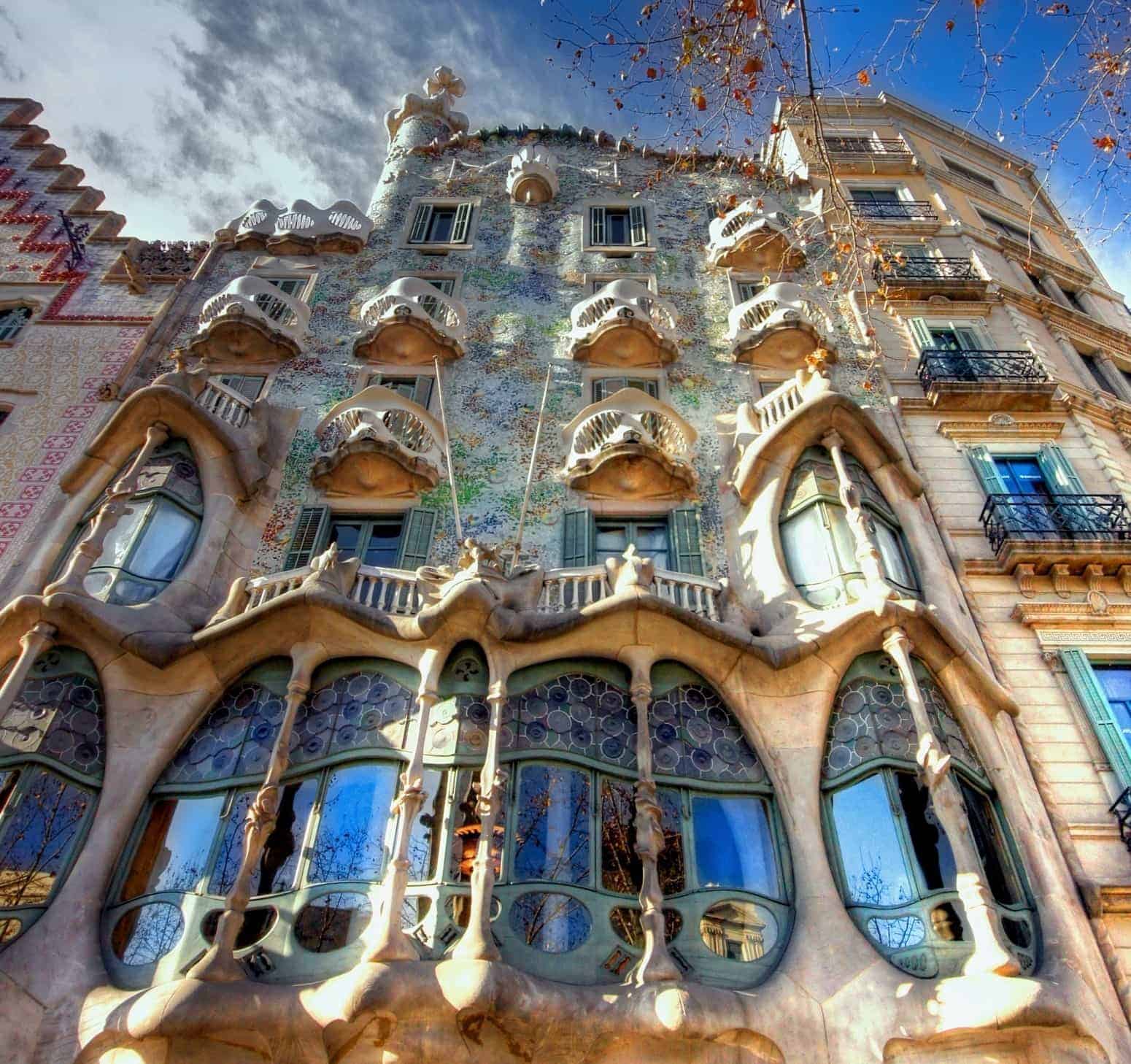 Discovering Iberia Barcelona Casa Batllo Gaudi Spain