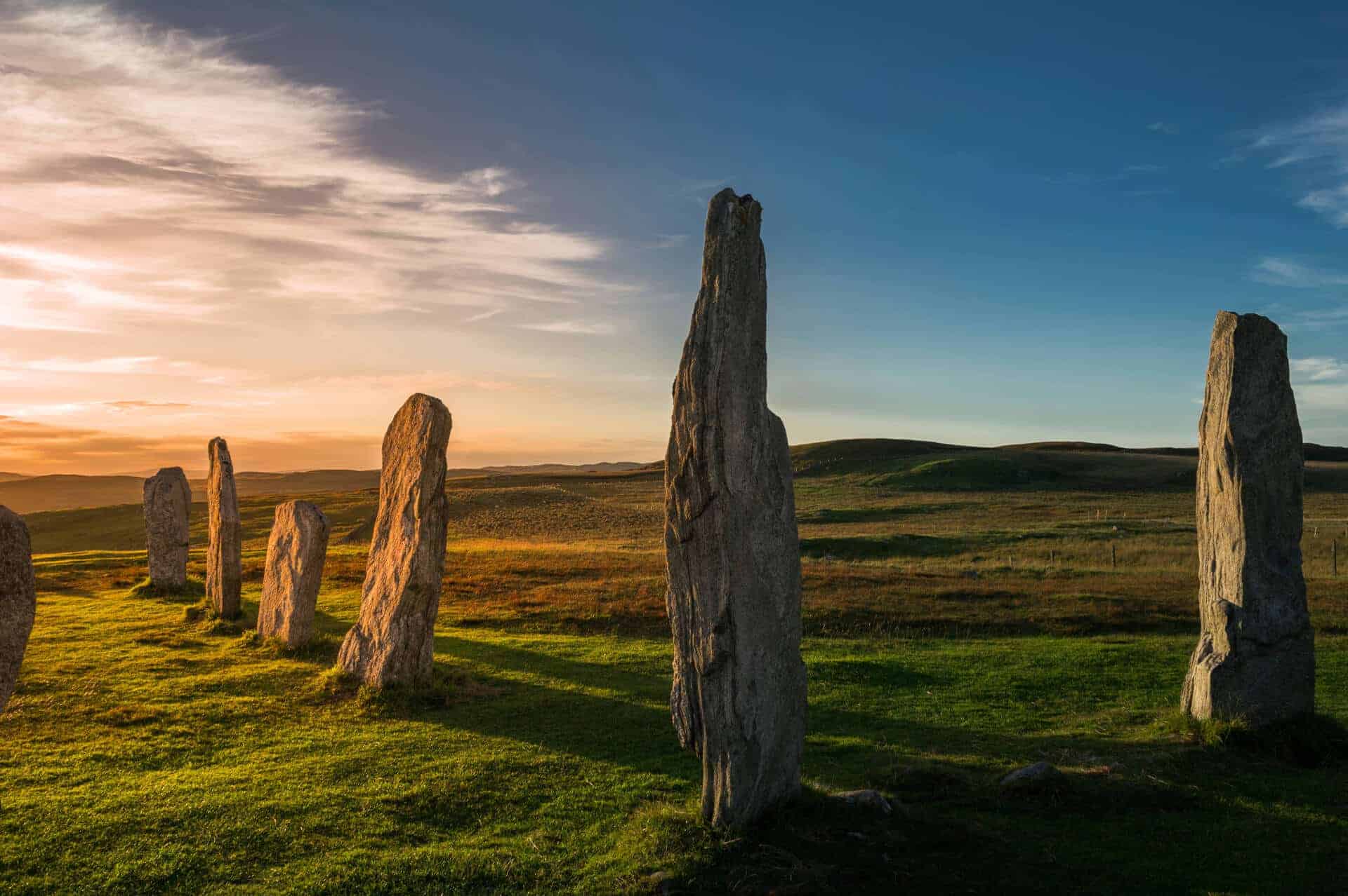 Callanish standing stones on the isle of lewis