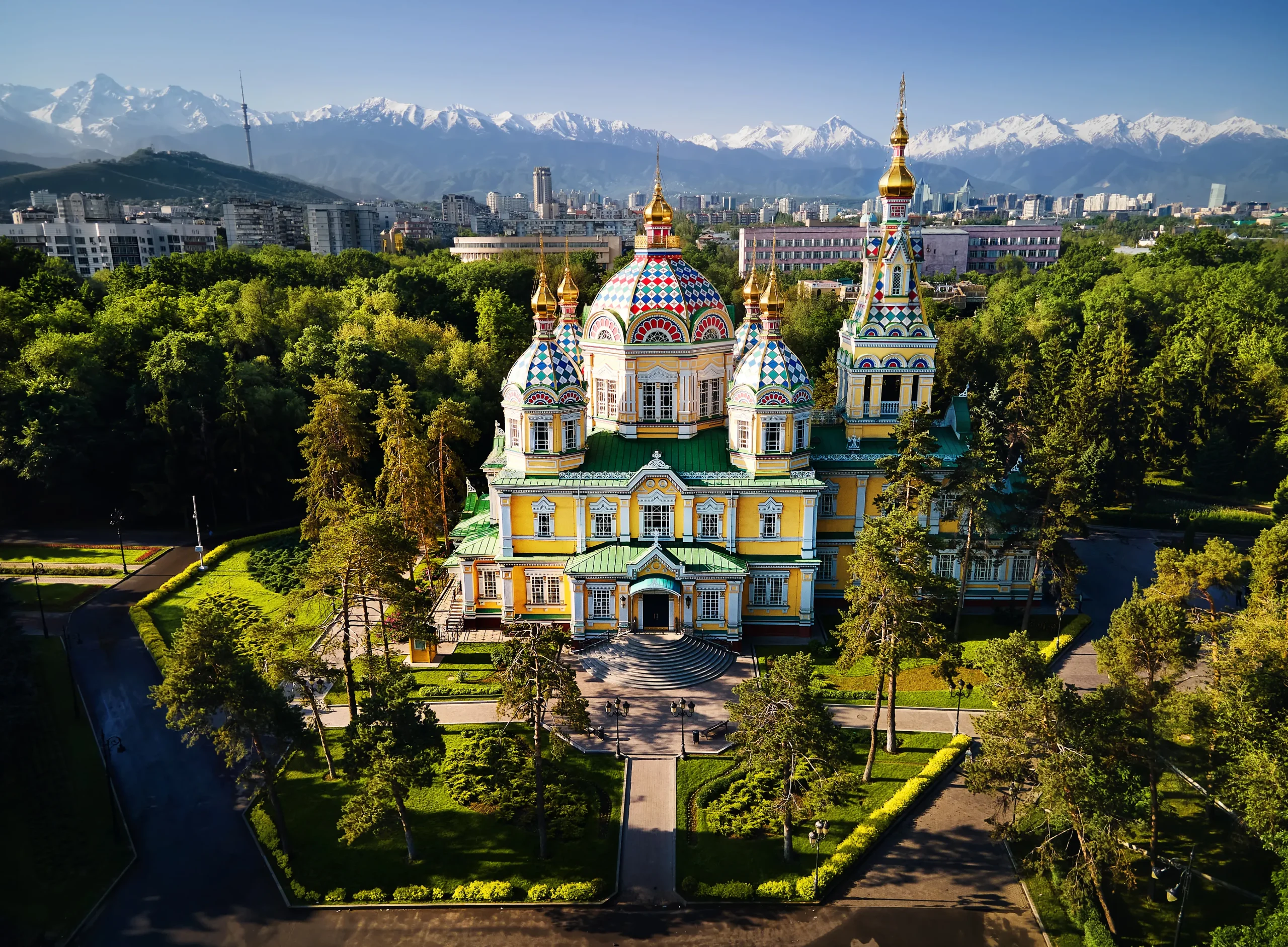 Almaty on The Stans Small Group Tour: Uzbekistan, Kazakhstan, Kyrgyzstan, and Turkmenistan