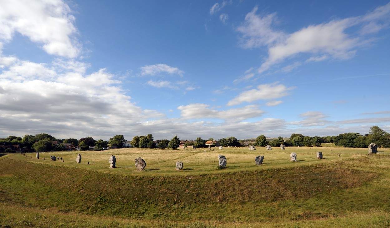 Avebury stones, England