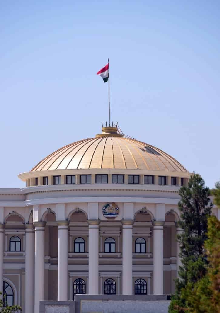 Parliament house Tajikstan