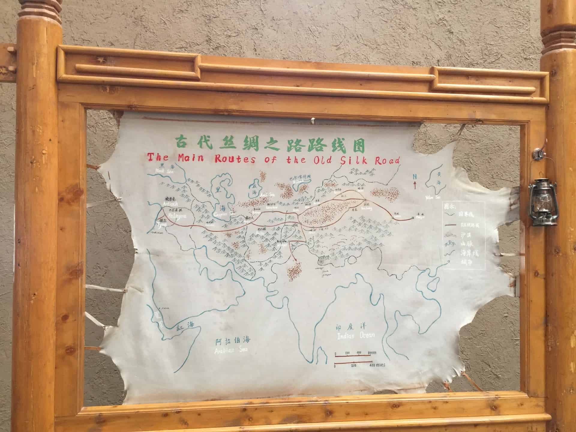 A Map of the Ancient Silk Road