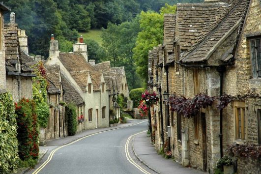 Castle Combe Road villages of england tour