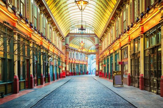 Queen Victoria's Great Britain, Leadenhall arcade