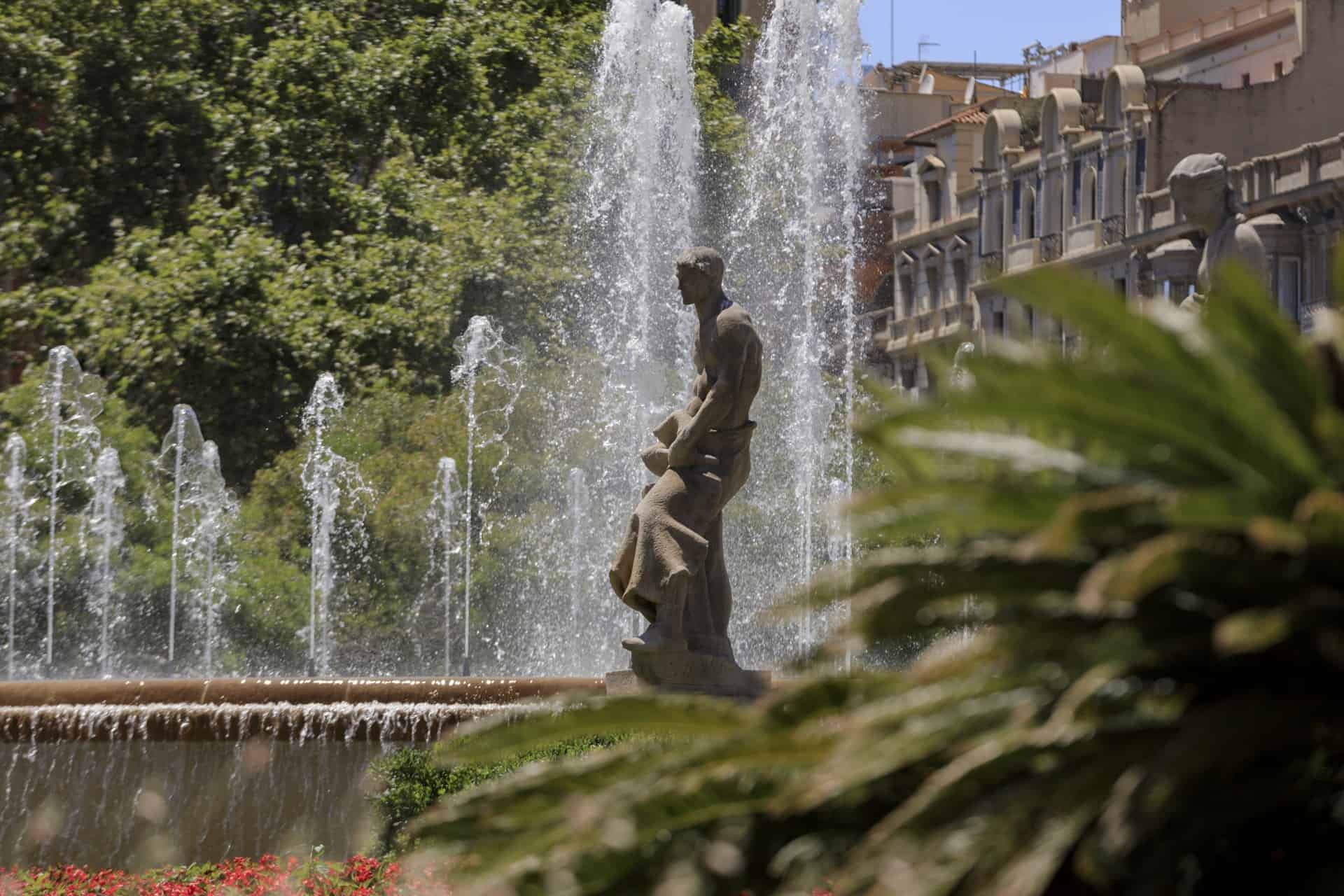Placa Catalunya in Barcelona