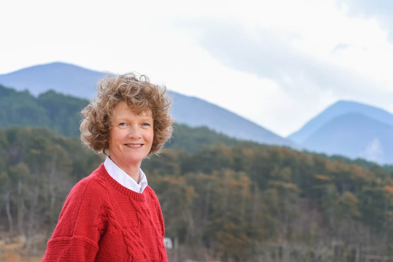 Mature Female traveller