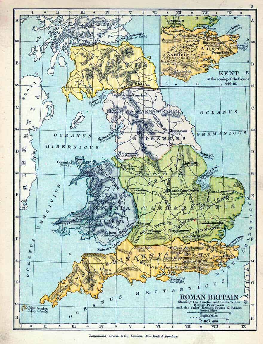 Roman Map Scotland