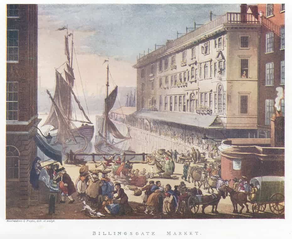 Billingsgate Market - early 19th century