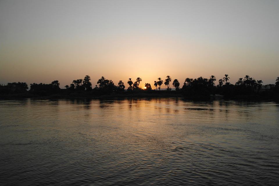 Sunset on the Nile