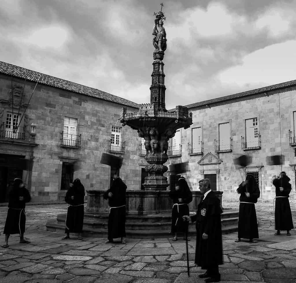 A procession of Holy Week in Braga