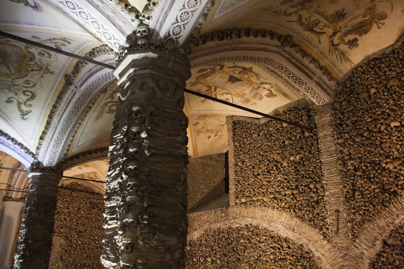 Inside Capela dos Ossos