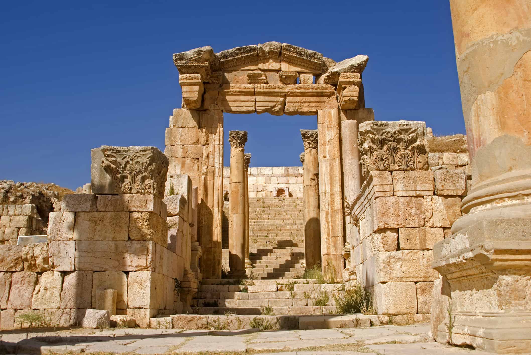 Temple of Artemis, Jerash, Jordan