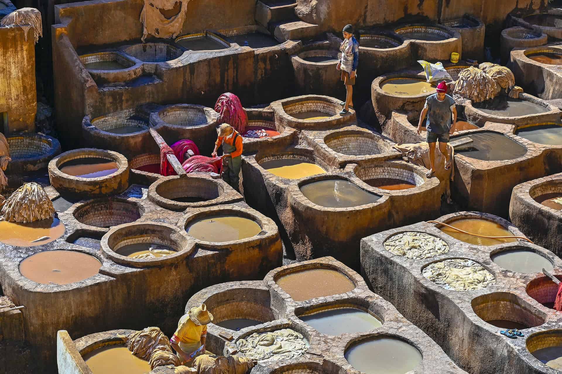 chouara tannery fez morocco