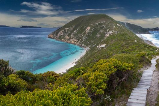 Coastline near Albany, Western Australia.