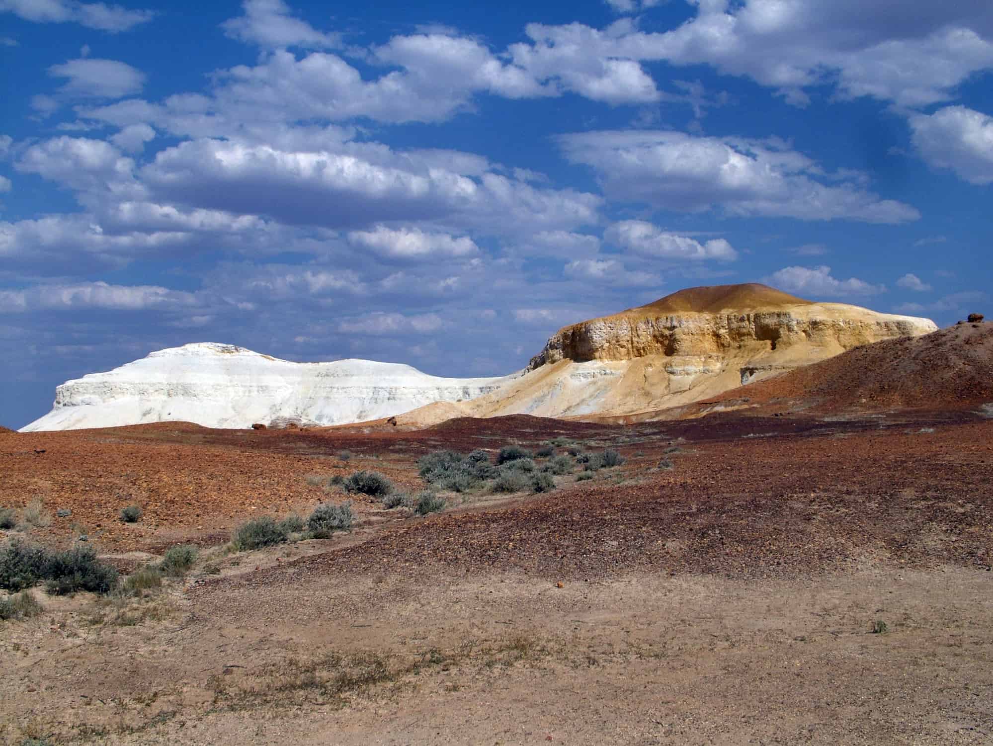 White and orange escarpments, Kimberly, Western Australia