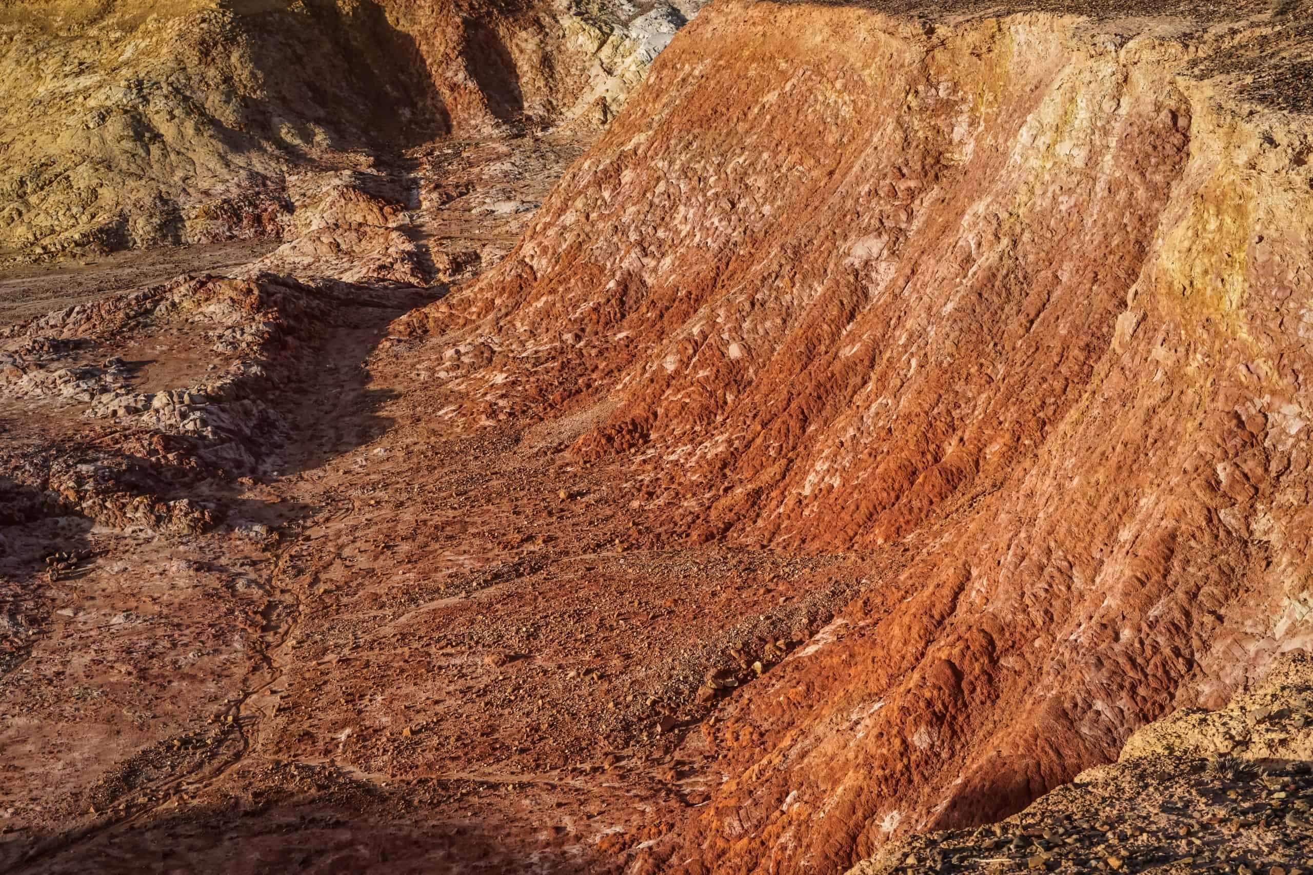Ochre Cliffs near Lyndhurst Outback South Australia