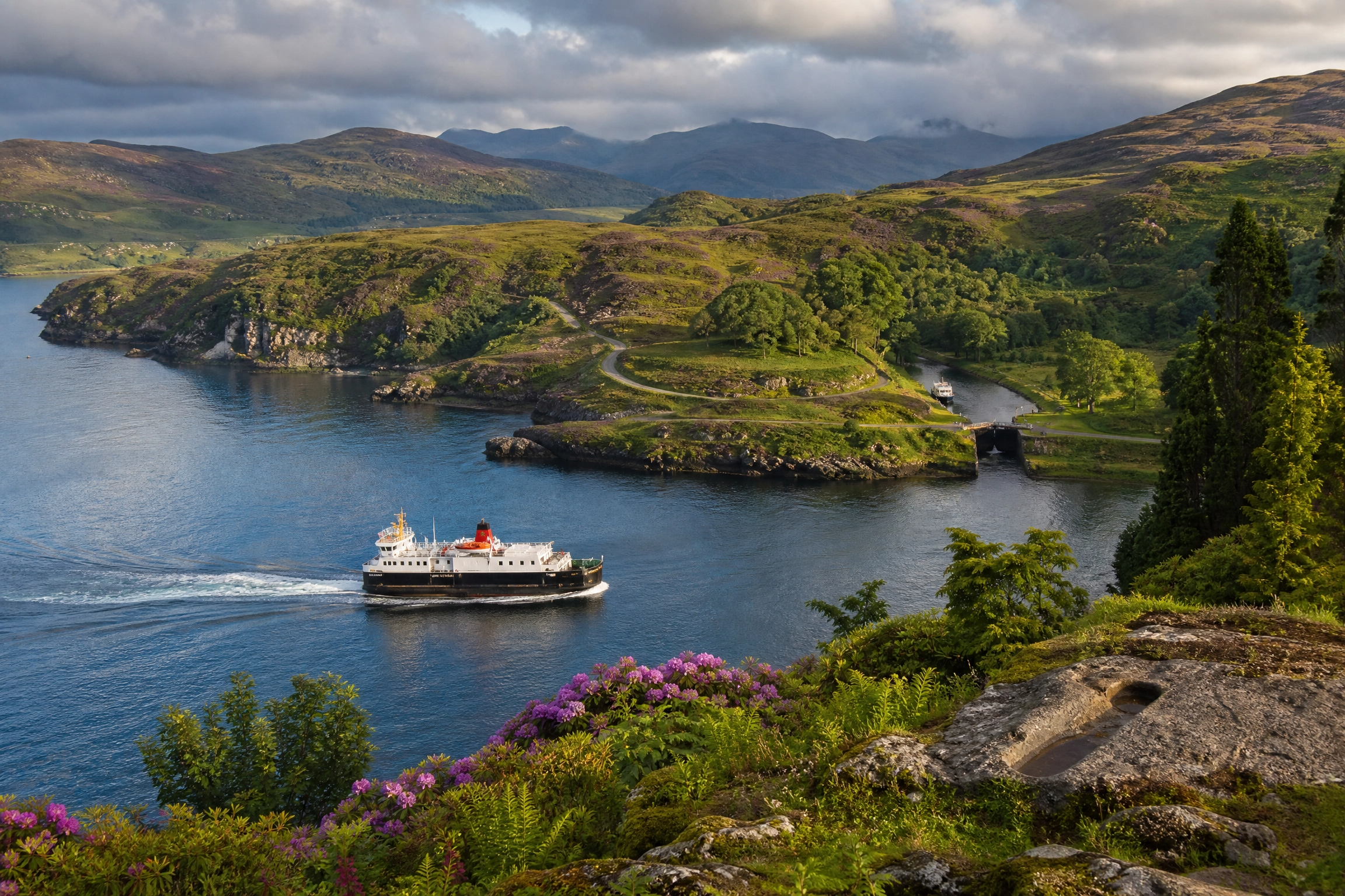 Oban on Scottish Islands and Shetland small group tour for seniors