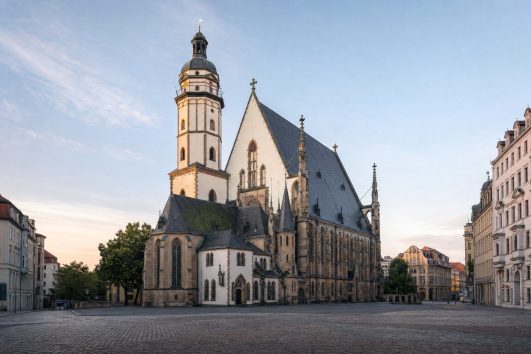 People-free editorial view of Thomaskirche Hero.