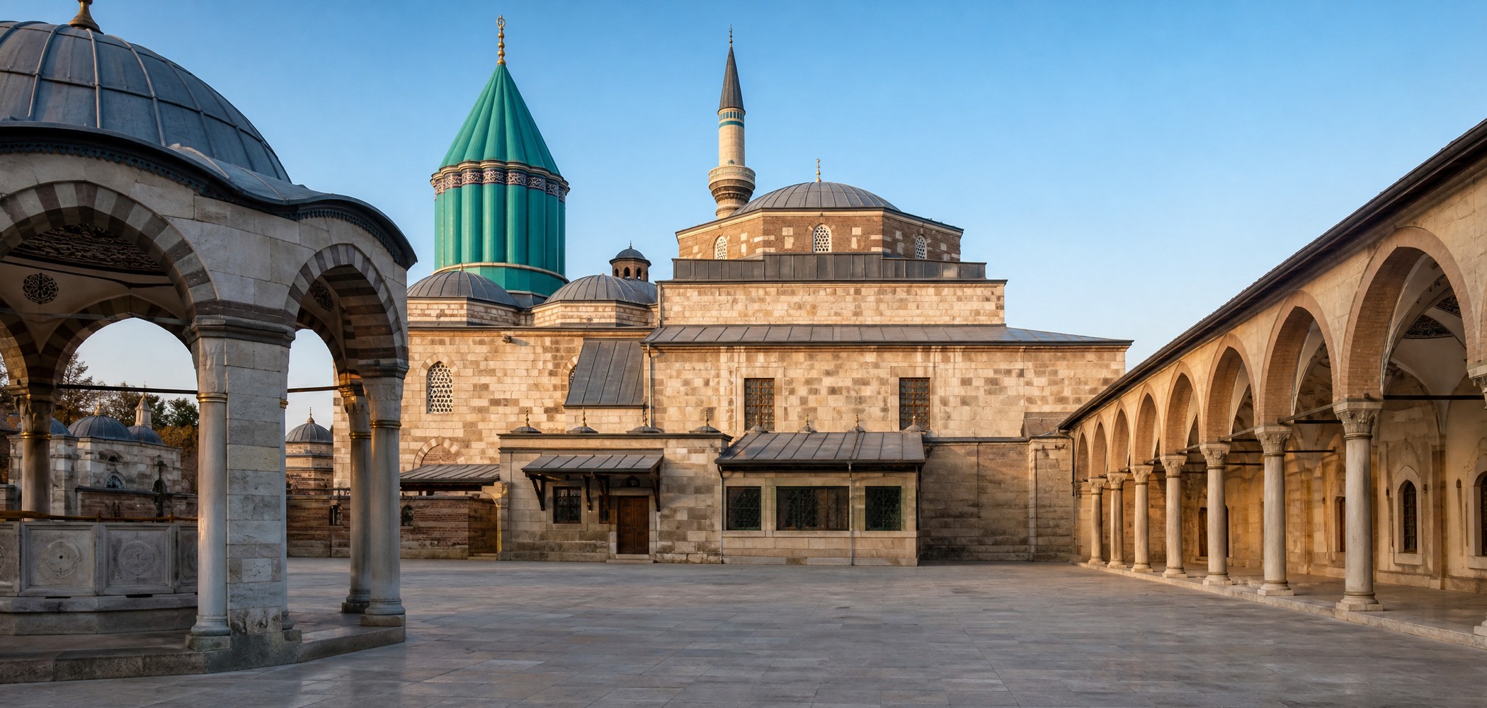 Mevlana Museum in Konya, Turkey.