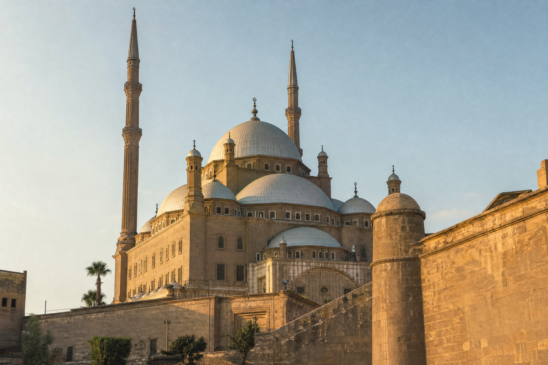 Mohammed Ali Alabaster Mosque within the Citadel of Salah El Din, Cairo, Egypt